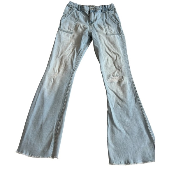 OshKosh B'gosh Other - OshKosh B’Gosh Girls Distressed Denim Flare Jeans Size 12